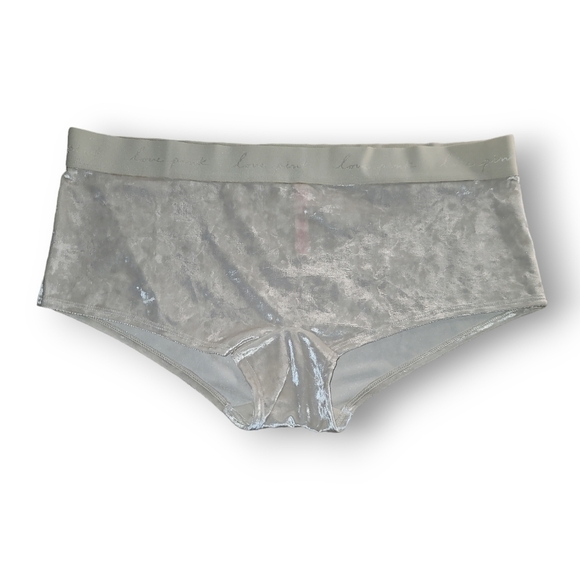 PINK Victoria's Secret Other - VS PINK Beige Velour Boyshort Panties